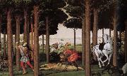 Sandro Botticelli Follow up sections of the story USA oil painting reproduction